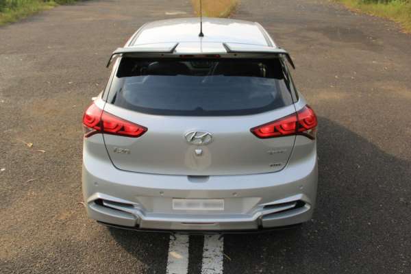 Hyundai Elite i20 GT body kit rear profile