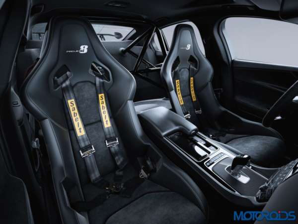 Jaguar XE SVO Project 8 two seat track pack