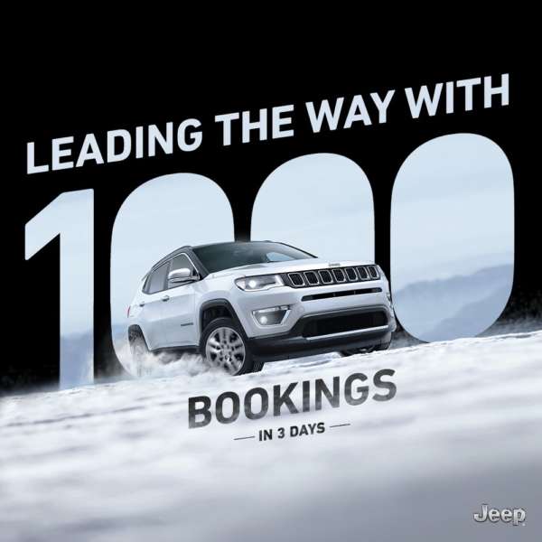 Jeep Compass Bookings