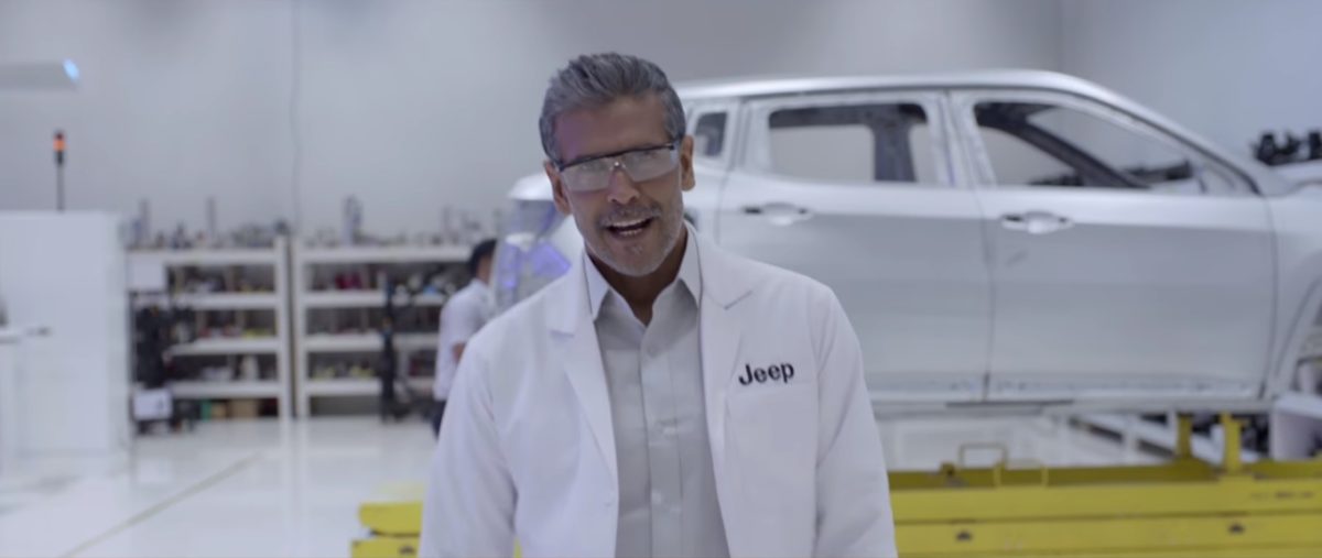 Jeep Compass Milind Soman