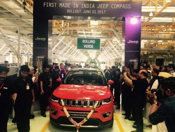 India-spec Jeep Compass Production begins