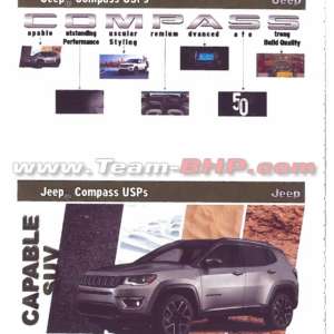 Leaked Jeep Compass Brochure