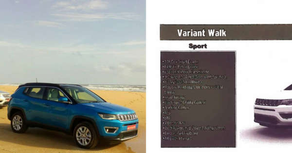 Leaked Jeep Compass Brochure Feature Image