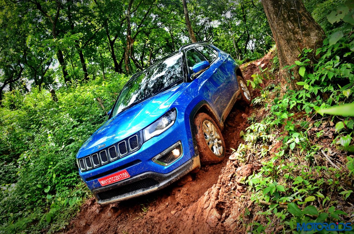 Made in India Jeep Compass Review Off roading shots