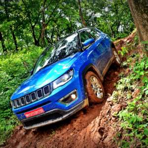 Made in India Jeep Compass Review Off roading shots