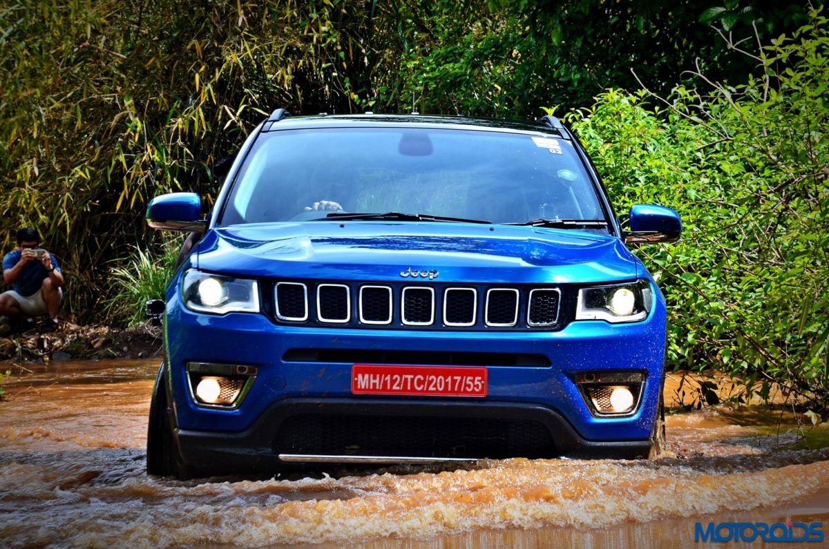 MadeinIndiaJeepCompassReviewOffroadingshots()