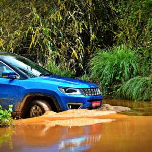 Made in India Jeep Compass Review Off roading shots