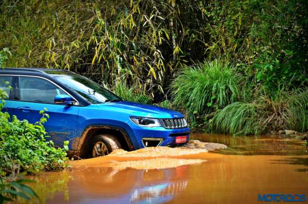 Made in India Jeep Compass - Review Off roading shots