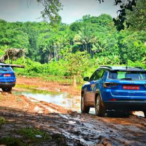 Made in India Jeep Compass Review Off roading shots