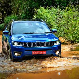 Made in India Jeep Compass Review Off roading shots