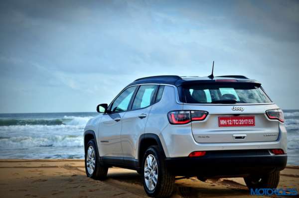 Made in India Jeep Compass Review Still Shots on the beach (26)