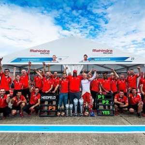 Mahindra Racing Felix Rosenqvist Comes Second In Berlin