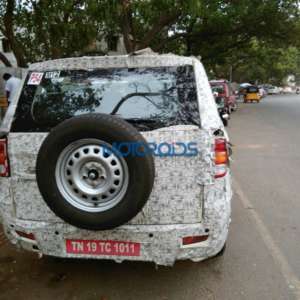 Mahindra TUV Spied Exclusive