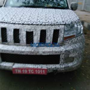 Mahindra TUV Spied Exclusive