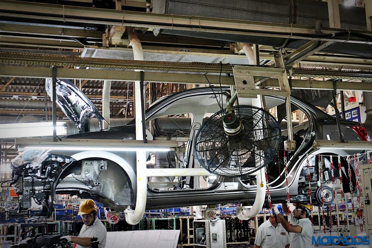 Maruti Suzuki Manesar plant Dzire production line (43)