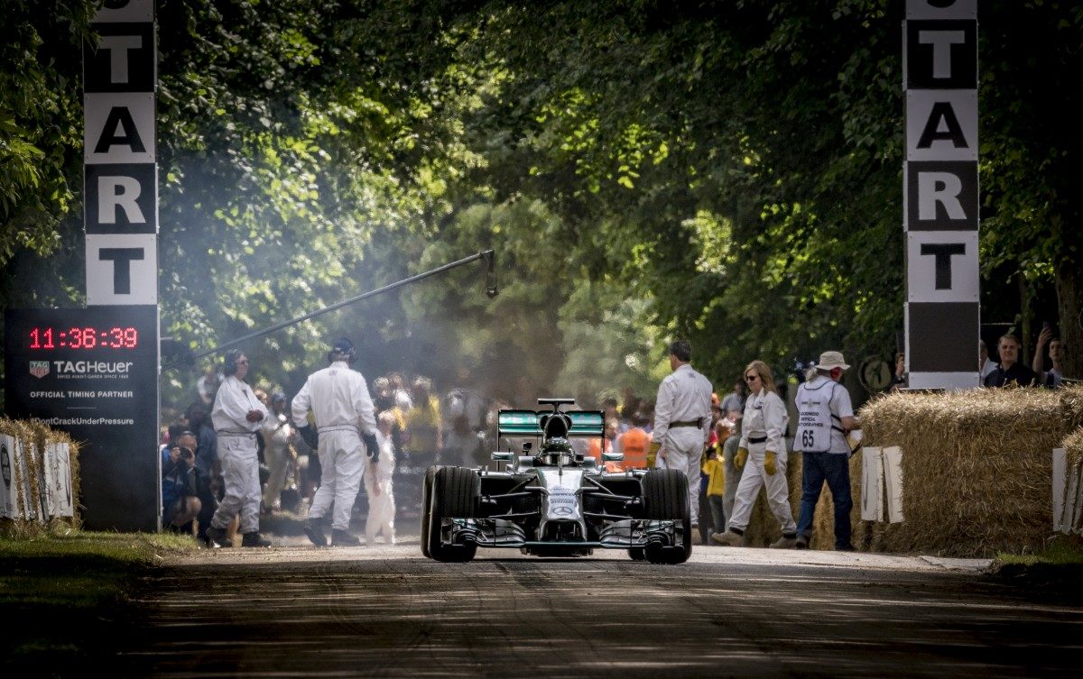 Mercedes Benz UK Celebrates  Years Of AMG At  Goodwood Festival Of Speed