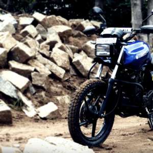 Modified Yamaha SZ Dual Purpose Motorcycle