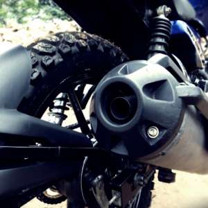 Modified Yamaha SZ Dual Purpose Motorcycle