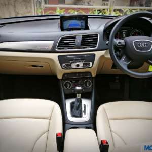 New  Audi Q facelift India dashboard