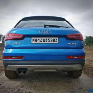 New  Audi Q facelift India rear