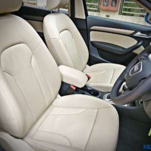 New  Audi Q facelift front seats