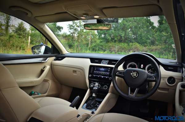 New 2017 Skoda Octavia Review Cabin view (2)