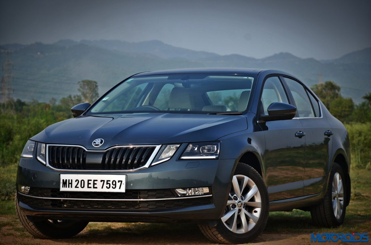 New  Skoda Octavia Review Front