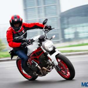 New Ducati Monster  Stock Photographs