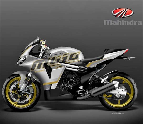 Oberdan Bezzi Mahindra Mojo Supersport Concept render