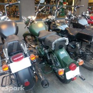 Royal Enfield Battle Green in India