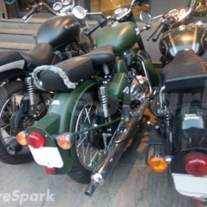 Royal Enfield Battle Green in India