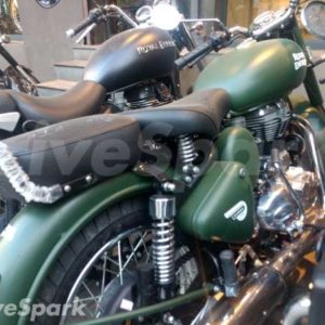 Royal Enfield Battle Green in India