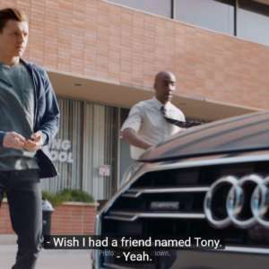 Spider Man Homecoming Audi Teaser