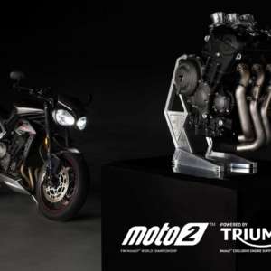 TRIUMPH ENGINES POWER THE FIM MOTO WORLD CHAMPIONSHIP FROM