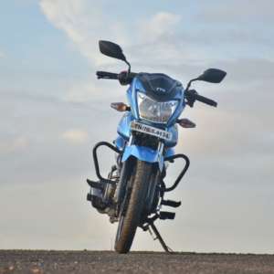 TVS Victor Long Term Review front profile