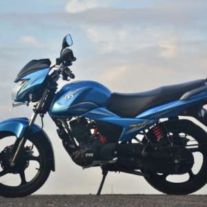TVS Victor Long Term Review left side profile