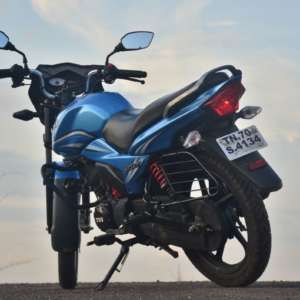 TVS Victor Long Term Review rear side profile