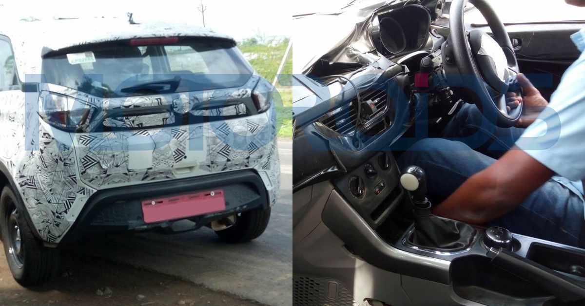 Tata Nexon spied collage