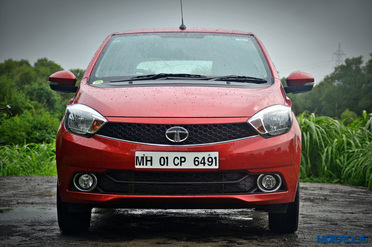 Tata Tiago AMT front profile