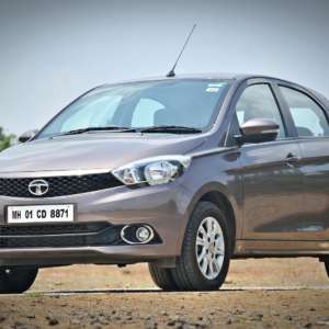 Tata Tiago brown front