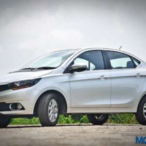 Tata Tigor front  quarter left