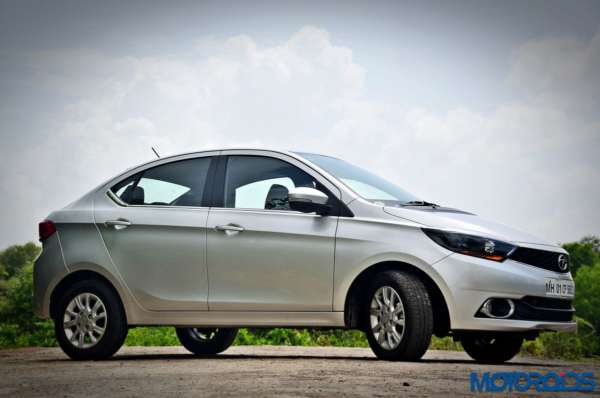 Tata Tigor front 3 quarter right