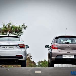 Tata Tigor vs Tiago rear