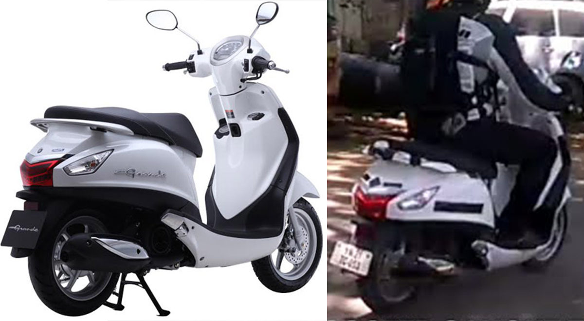 Yamaha Nozza Grande Spied In India Feature Image