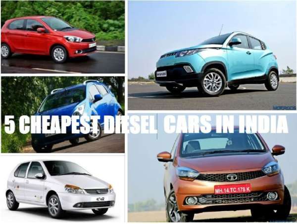 Cheapest Diesel Cars in India