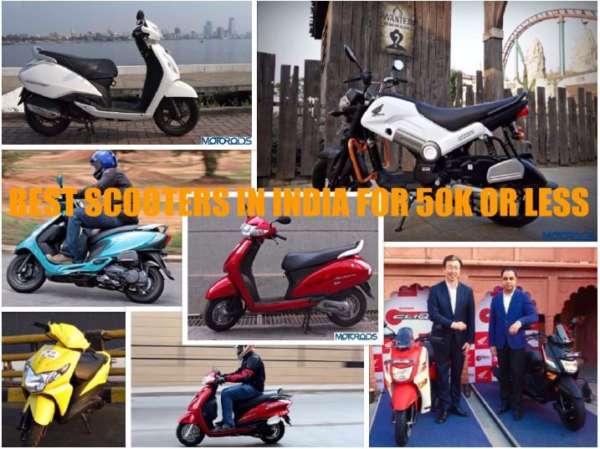 Best Scooters in India Under k Edit