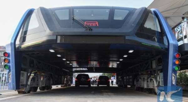 China Transit Elevated Bus