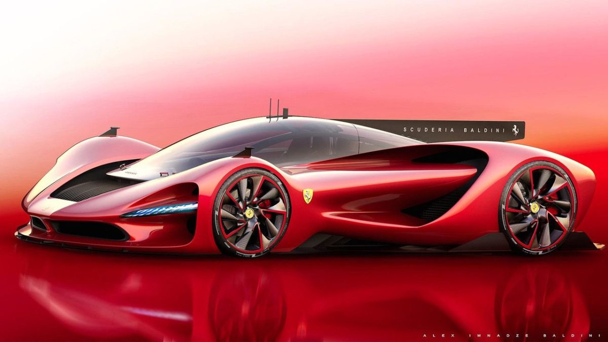 Ferrari Scuderia Baldini Concept Rendered