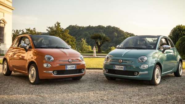 Fiat 500 60th Anniversary edition duo