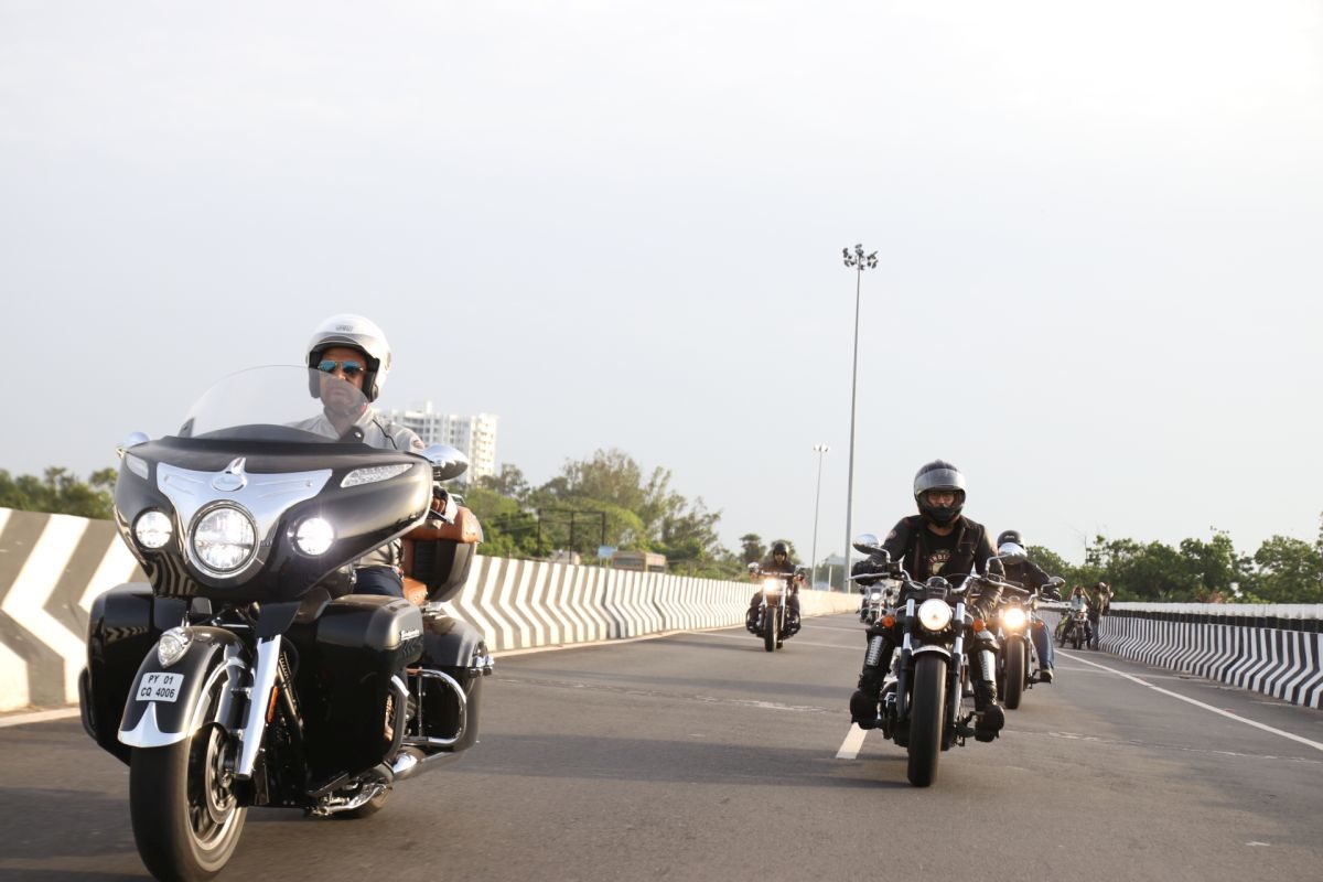 IndianMotorcycleIMRGBreakfastRideChennai()